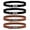 Gunmetal Buckle - 2pc Black+2pc Brown, variant on AWAYTR Kids Adjustable Magnetic Buckle Belts, Elastic Stretch Comfort Waist Bands for Children Jeans Uniform, 3PCS
