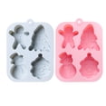 thumbnail image 1 of 2 unids adorable molde de hornear molde de chocolate molde de silicona molde, 1 of 6