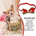 thumbnail image 3 of Collar de pajarita Billuyoard Accesorio de ropa para gatos Navidad Suministros para perros PT003672-09, 3 of 6