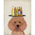thumbnail image 3 of Fab Funky 12x14 Black Modern Framed Museum Art Print Titled - Apricot Beer Lover, 3 of 5