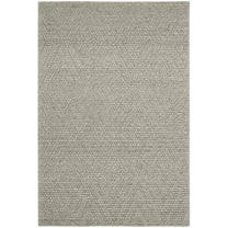 SAFAVIEH Natura Glenda Geometric Area Rug, Silver, 4' x 6'