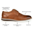 thumbnail image 3 of Vance Co. Mens Warrick Wide Width Tru Comfort Foam Wingtip Lace-up Derby Dress Shoe, 3 of 7