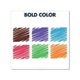 thumbnail image 7 of Premium Glass Board Dry Erase Marker Medium Bullet Tip, Assorted Colors, 6/Pack, 7 of 7
