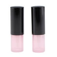thumbnail image 2 of 2 botellas de spray de vidrio vacías con bomba para perfume, tónico, atomizador ámbar, color rosa. 5ml, 2 of 9