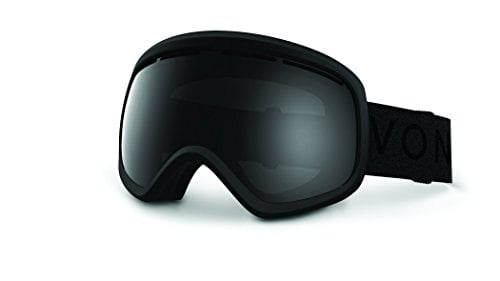 black ski goggles