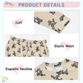 thumbnail image 2 of Pajama Skateboard Cat Cute Comfortable Cotton Two-piece Pajama Set, 2 of 7