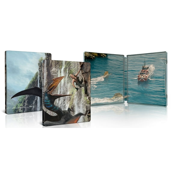Jurassic World Rebirth (Steelbook) (4K Ultra HD   Blu-ray   Digital Copy), Action, Universal