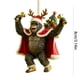thumbnail image 3 of Adornos navideños de acrílico divertidos para colgar en el árbol de Navidad | Decoración navideña | Decoraciones festivas | 8 cm de diámetro, 3 of 5