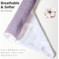 thumbnail image 3 of Muslin Baby Bibs,Soft Triangular Baby Bandana Drool Bibs for Baby Boy Girl,Solid Colors Bib for Drooling Teething, 3 of 5