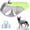 Fluorescent Green, variant on Breeze Pup Cooling Vest, Pet Cooling Harness with Adjustable Straps & Easy On Off Buckle, Lightweight Breathable, for All Kinds of Dogs Summer Walking Hiking Training