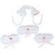 thumbnail image 2 of Conjunto de Cosplay de sirvienta Hugo Gato blanco Diadema Collar Orejas Puños Set, 2 of 10