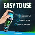 thumbnail image 2 of FunkAway Smoke Odor Eliminator Spray, Air Freshener & Deodorizer, for Cars and Homes, 3.4 oz, 2 of 5