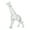 Clear, variant on ‌WYZCTTD 1pcs 4.7in Crystal Giraffe Figurines Ornament,Animal Ornament for Home Decor,Home Decorations for Birthday Gift ，Transparent and colorful
