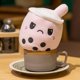 thumbnail image 4 of 15/25cmTwo-side Reversible Bubble Tea Plush Toy Secret Pouch Boba Plushie Doll Soft Stuffed Milk Tea Creative Kids Birthday Gift, 4 of 5
