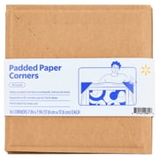 Walmart Padded Paper Corners, 7 x 7, 16 Count
