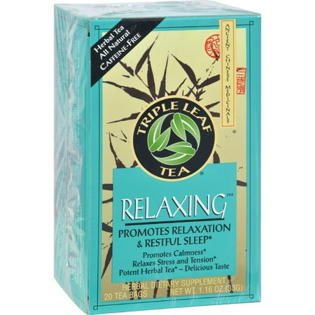 TRIPLE LEAF TEA Relaxing Herbal Tea 20 BAG