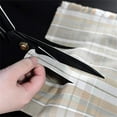 thumbnail image 4 of Fabric Scissors, Professional Heavy Duty Tools With High Carbon Steel Blades, Ergonomically Designed For Comfort Grip And Multi-Layer Cutting, Including Leather, 4 of 5