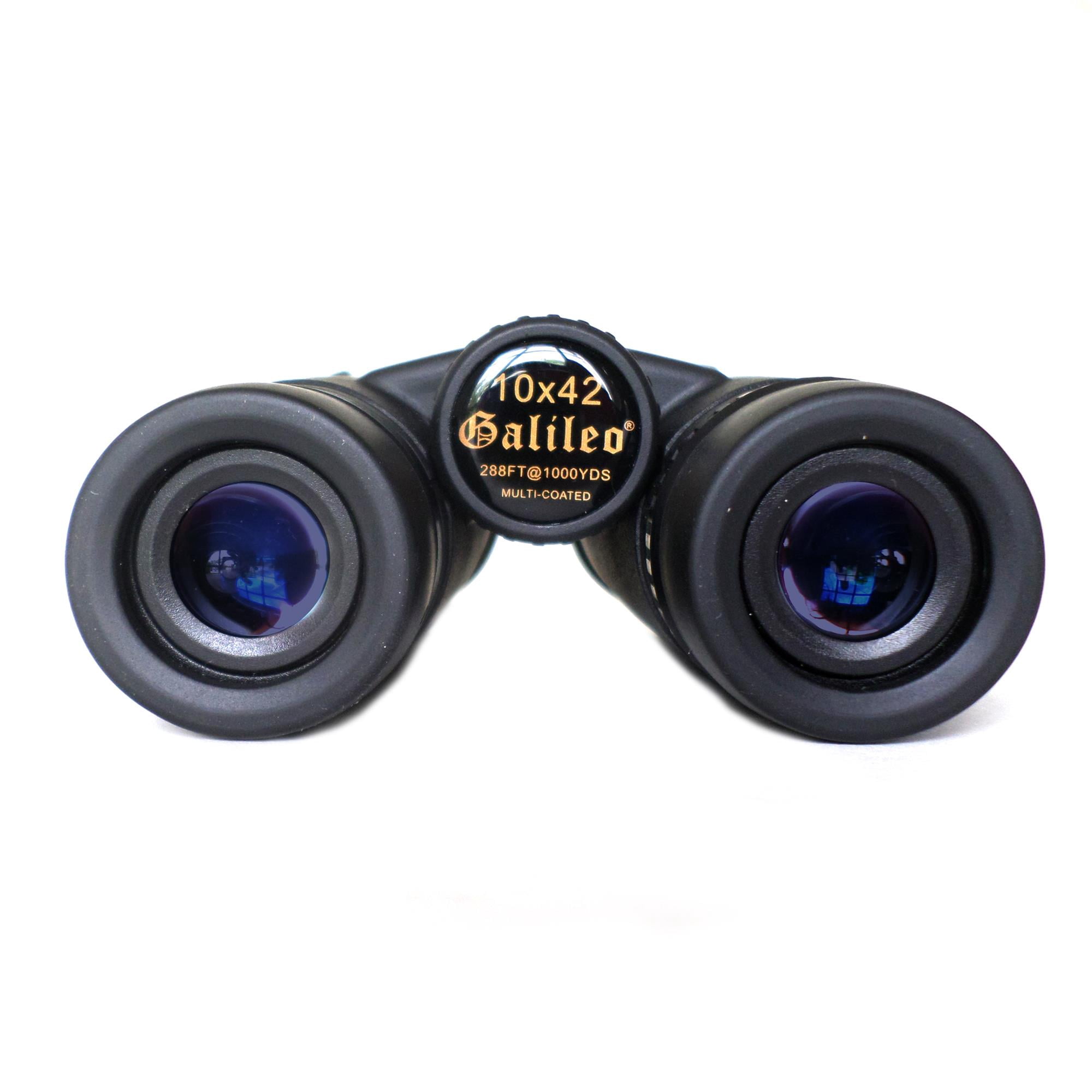 Galileo 10 power Roof Prism Binocular with 42mm lens & Case