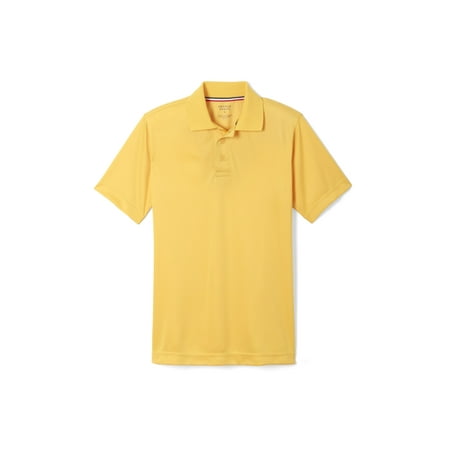 French Toast Boys 4-20 School Uniform Short Sleeve Stretch Moisture Wicking Polo Shirt