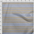 thumbnail image 3 of oneOone Tissu Polyester Lycra Damas & Chevron Ikat Imprimé Tissu BTY 56 Pouces de Large, 3 of 4