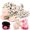 Pink-Multicolor, variant on MaoGoLan 18" Plush Flamingo Stuffed Animal Mommy Stuffed Flamingo with 4 Babies