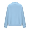 thumbnail image 6 of Womens Mock Neck Sweatshirts Oversized Pullover Fall Outfits | Fall Fashion Clothes 2026,Teacher Outfits,Long Sleeve Tops,Comfort Soft Fleece,Casual Lounge Travel Work Hiking Outfit Light Blue Xxxl, 6 of 6