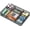 1PC Large, variant on Desk Drawer Organizer Tray, Metal Mesh Drawer Organizers Office, 6 Adjustable Compartment, Desk Organizer Tray for Home Office 12.87L x 8.73D x 1.96H inch, Black, 1PC Medium