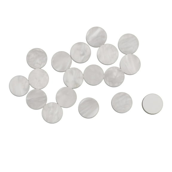 Dualoai 18Pcs Pool Table Marker Dots Ball ,Accessories,Pool Ball Position Marker