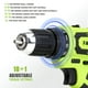 thumbnail image 4 of Juego de herramientas, destornillador inalámbrico de iones de litio FASTPRO de 20 V, 232 unidades, 4 of 8