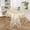beige, variant on Small Square Tablecloth Lace Table Cloth Embroidered Table Cover for Nightstand End Bedside Table Tabletop Decoration