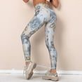 thumbnail image 5 of IROINNID Women's Pants Skinny Print High Waist Sports Tie-Dye Workout Bottom Yoga Pants Tight Legging, 5 of 9