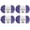 Purple, variant on Crafted by Catherine Plush Chenille Yarn for Knitting, Crocheting and Amigurumi - 4 Pack (8.8 oz / 250g, 152 yards each skein), Purple, Gauge 6 Super Bulky