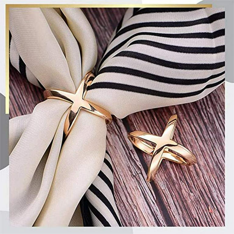3pcs Fashionable Alloy Triple Loop Pin Buckle Scarf Ring Multipurpose Scarf  Buckle, Women's Daily Life, Autumn/winter