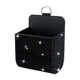 thumbnail image 1 of Zorion Car Vent Storage Bag Versatile Car Accessories for Card Key Small Items Black, 1 of 9