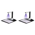 thumbnail image 1 of 2X Document Camera for Teachers, Portable USB Document Camera Scanner with Stand 8MP HD A4 Cam Photo Scanner, 1 of 7
