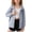 Gray, variant on Kids Sun Protection Jacket for Girls Lightweights Hooded Mesh Side Zip Up Breathable Summer Coat for Boys Outdoor