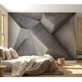 thumbnail image 5 of Tiptophomedecor Background & Patterns Wallpaper Wall Mural - Abstract Concrete Blocks, 5 of 7