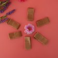 thumbnail image 1 of Piezas de 6 cintas de tela hechas , correa de poliéster, manualidades para regalos con lazo Plata Soledad Cintas de tela de bowknot, 1 of 10