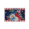 thumbnail image 2 of Boovnll 4th of July Placemats Red White Blue Placemats Heat-Proof Place Mats for Memorial Day Patriotic Kitchen Dining Table Party, 4th of July Decorations, 12x18", 2 of 6