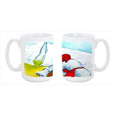 

Must Be Monday Dishwasher Safe Microwavable Ceramic Coffee Mug 15 oz.