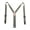 Tan, variant on Perry Suspenders Mens Elastic Hook End 1 1/2 Inch Suspenders - Hunter Green, Tall