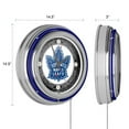 thumbnail image 2 of NHL Vintage Toronto Maple Leafs Neon Clock - 14 in Diameter, 2 of 5