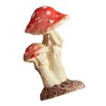 thumbnail image 3 of IFANLANDOR 1Pcs Mini Champignon Rouge en Résine Figurine de Jardin Féerique Terrarium Décor 1.8 x 1.7 x 3cm, 3 of 6