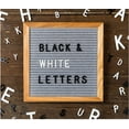 thumbnail image 4 of Felt Letter Board 10x10 +2sets PRE-Cut Letters +Stand +UPGRADED WOODEN Sorting Tray! Letters Board, Letter Boards, Letterboard, Word Board, Message Board, Letter Sign, Changeable, 4 of 7