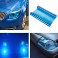 thumbnail image 1 of Motorcycle Light Film Smoke Fog Light Headlight Taillight Tint Vinyl Film Sheet Sticker Body Film Cover Moto Styling 30*100CmNavy blue He Qiyong unisex, 1 of 1