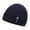 Navy, variant on Winter Thick Knitted Hat for Men And Women Embroidered Design Warm And Breathable Oversized Fit Cold Weather Cap Mens Winter Wear