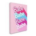 thumbnail image 4 of Stupell Industries Babe Glam Words Inspirational Painting Gallery Wrapped Canvas Print Wall Art, 24 x 30, 4 of 8