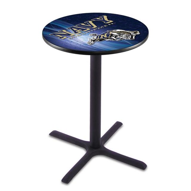 Holland Bar Stool L211B3636USNavA-D2 36 Po Table de Pub Académie Navale avec 36 Po Haut