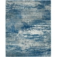 thumbnail image 3 of SAFAVIEH Evoke Frosina Abstract Area Rug, Navy/Ivory, 10' x 14', 3 of 12