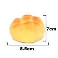 thumbnail image 2 of Bienvenido 3 piezas de donut falso, comida, pan, decoración, modelo, juguete de cocina, accesorios, 2 of 5